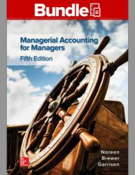 Gen Combo Looseleaf Managerial Accounting for Managers; Connect Access Card