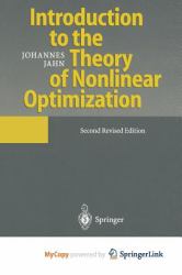 Introduction to the Theory of Nonlinear Optimization