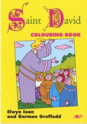 Welsh Heroes Colouring Book - Saint David