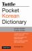 Tuttle Pocket Korean Dictionary