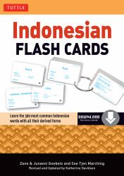 Indonesian Flash Cards