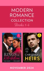 Modern Romance November 2024 Books 1-4 : Greek's Shotgun Wedding (the Diamandis Heirs) / Pregnant Enemy, Christmas Bride / Contractually Wed / Vows of Revenge