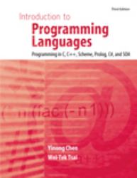 Introduction to Programming Languages : Programming in C C++ Scheme Prolog C# and Soa