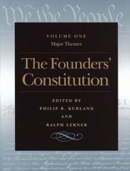 The Founders' Constitution Vol 1 Vol. 1