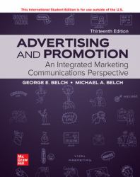 Advertising and Promotion : An Integrated Marketing Communications Perspective