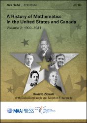 A History of Mathematics in the United States and Canada