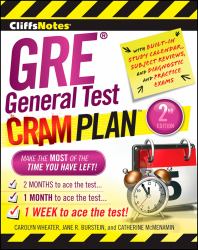 GRE General Test Cram Plan