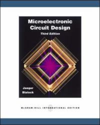 Microelectronic Circuit Design