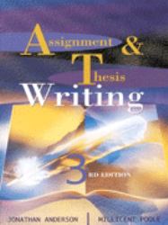 Assignment and Thesis Writing