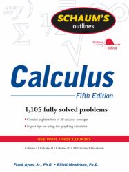 Schaum's Outline of Calculus, 5ed