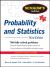 Schaum's Outline of Probability and Statistics, 3-E