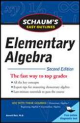 Schaum's Easy Outline of Elementary Algebra, Second Edition