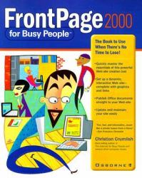 Frontpage 2000 for Busy People