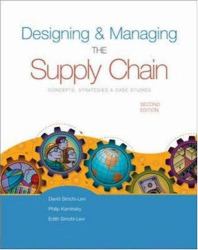 Designing and Managing the Supply Chain