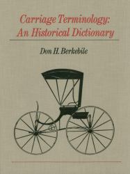 Carriage Terminology : An Historical Dictionary