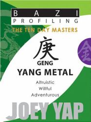 Geng (Yang Metal) : Altruistic, Willful, Adventurous