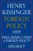 Henry Kissinger Foreign Policy E-book Boxed Set