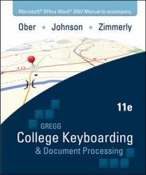 College Keyboarding and Document Processing