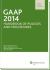 GAAP Handbook of Policies and Procedures (w/CD-ROM) (2014)