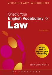 Check Your English Vocabulary for Law