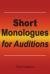 Short Monologues for Auditions