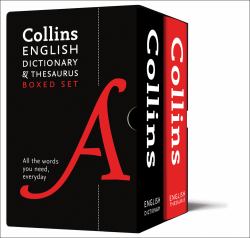 Collins English Dictionary and Thesaurus Boxed Set