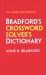 Bradford's Crossword Solver's Dictionary: More Than 250,000 Solutions for Cryptic and Quick Puzzles