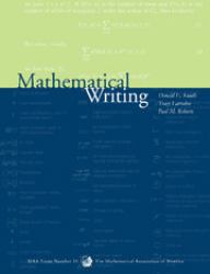 Mathematical Writing