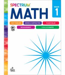 Spectrum Math Workbook, Grade 1