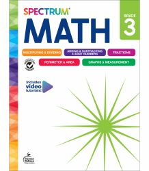 Spectrum Math Workbook, Grade 3