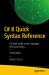 C# 8 Quick Syntax Reference : A Pocket Guide to the Language, APIs, and Library