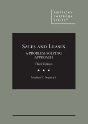 Sales and Leases : A Problem-Solving Approach