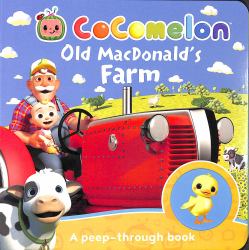 Cocomelon: Old MacDonald's Farm: a Peep-Through Book