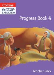 Collins International Primary English - International Primary English Progress Book Teacher Pack: Stage 4