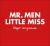 Mr. Men Little Miss Summer Celebration