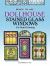 Ready-to-Use Dollhouse Stained Glass Windows for Hand Coloring