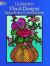 Floral Designs Stained Glass Coloring Book