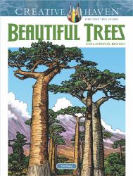 Creative Haven Beautiful Trees Coloring Book