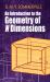 An Introduction to the Geometry of N Dimensions