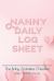 Nanny Daily Log Sheet : This Baby Log Book Creates for Help a Mom Monitor Baby in Daily Activity 180 Days with Pocket Book Size 6 X9 Baby Record Book Baby's Daily Log Book, Track and Monitor Your Newborn Baby's Schedule