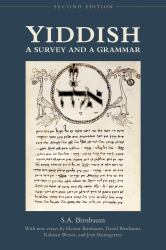 Yiddish : A Survey and a Grammar, Second Edition