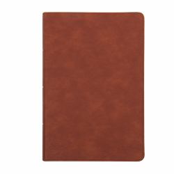 NASB Giant Print Reference Bible, Burnt Sienna LeatherTouch, Indexed