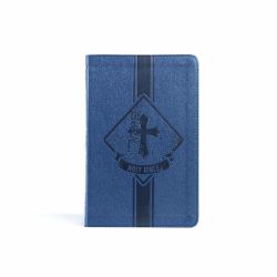 KJV Kids Bible, Thinline Edition, Navy LeatherTouch