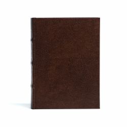 CSB Spurgeon Study Bible, Brown Bonded Leather over Board