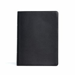 CSB Life Counsel Bible, Genuine Leather, Black : Practical Wisdom for All of Life