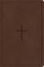 CSB Giant Print Reference Bible, Brown LeatherTouch