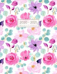 2020-2021 Weekly Planner : Daily and Monthly Organizer or Yearly Diary with Chaos Coordinator Two Year Motivational Agenda for Schedule (January 2020 - December 2021)