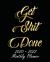 Get Shit Done 2020-2022 Monthly Planner : Black Cover and Gold, Monthly Schedule Organizer for Large 3 Year Agenda Planner with Inspirational Quotes and Holiday