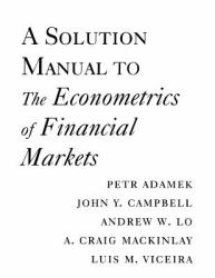 Econometrics of Financial Markets