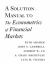 Econometrics of Financial Markets